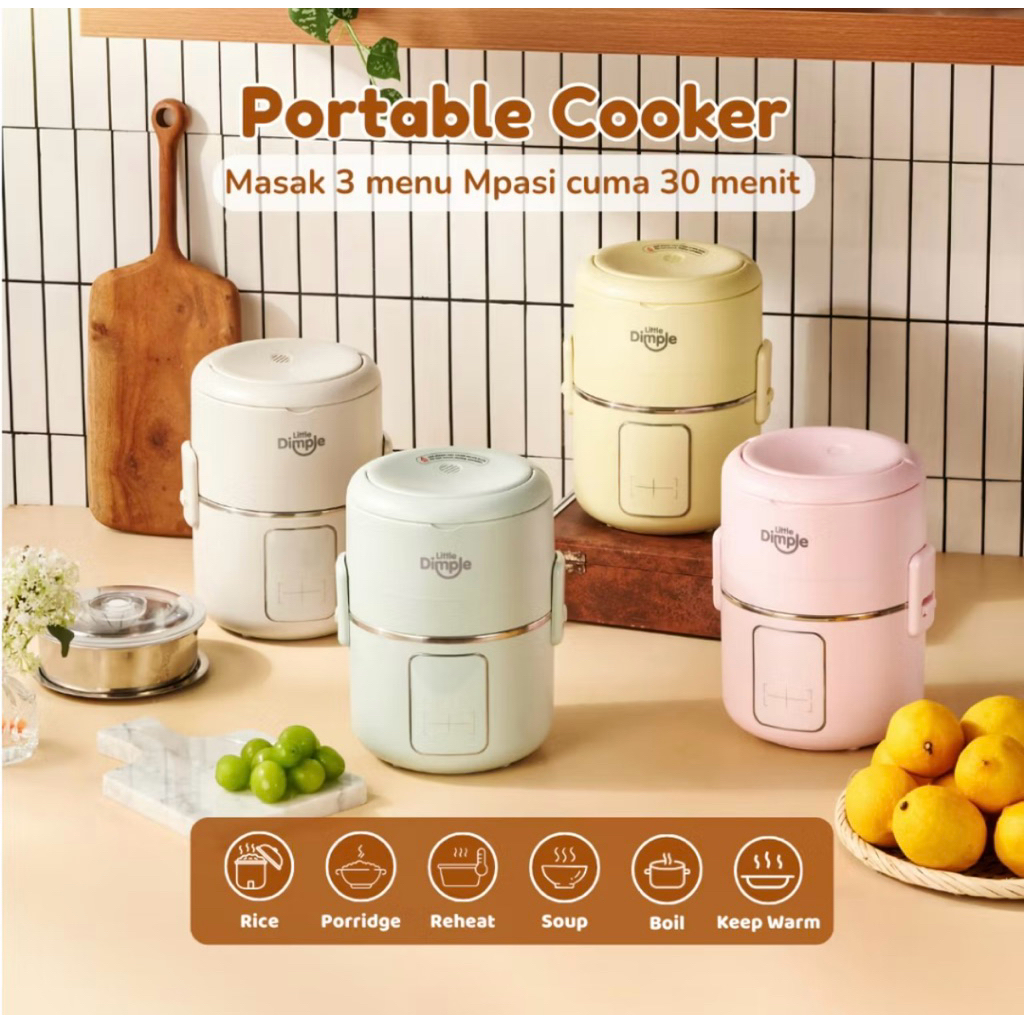 Little Dimple Portable Cooker Mpasi