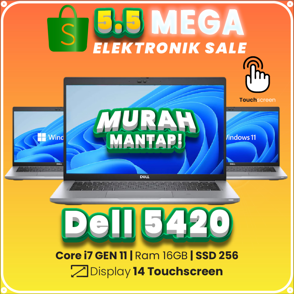 Dell Latitude 5420 Core i7 / i5 / Ram 8GB / 16GB Laptop Second | / 5410 / 5400 / 7480 / 7490 / 7410 