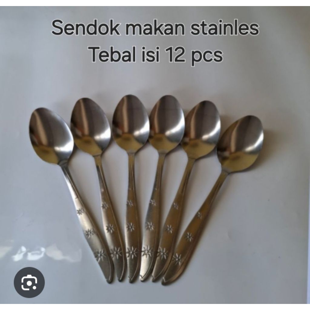 SENDOK MAKAN STAINLESS TEBAL HARGA SATU LUSIN