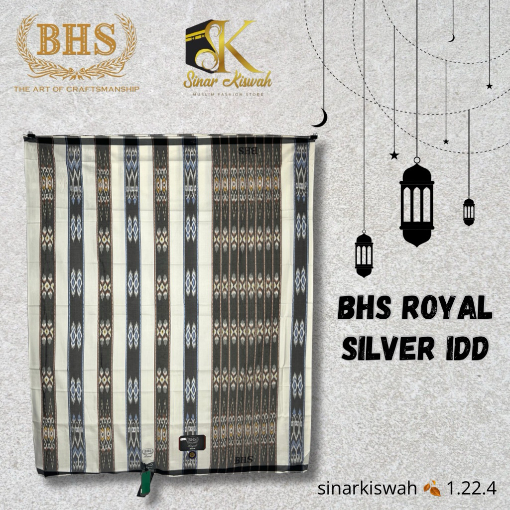 sarung BHS royal silver IDD