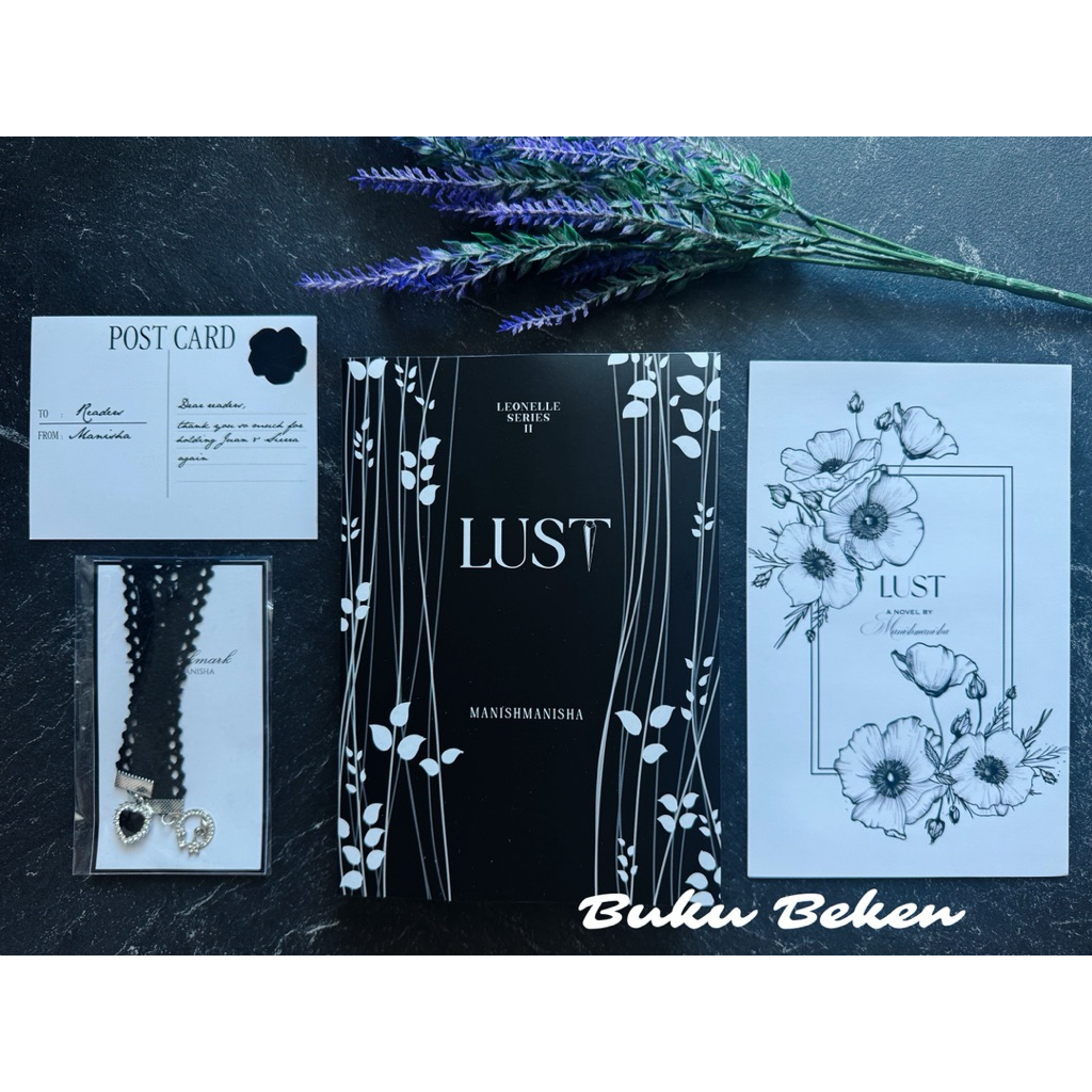 READY STOCK ORIGINAL NOVEL LUST (SOFT COVER) - MANISHMANISHA