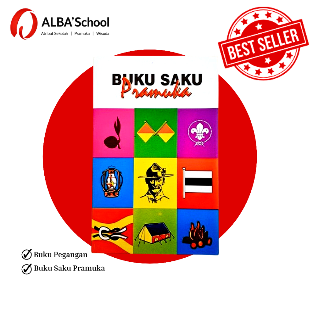 Buku Saku Pramuka Cover Baru | Buku Pegangan Pramuka SD SMP SMA Lengkap