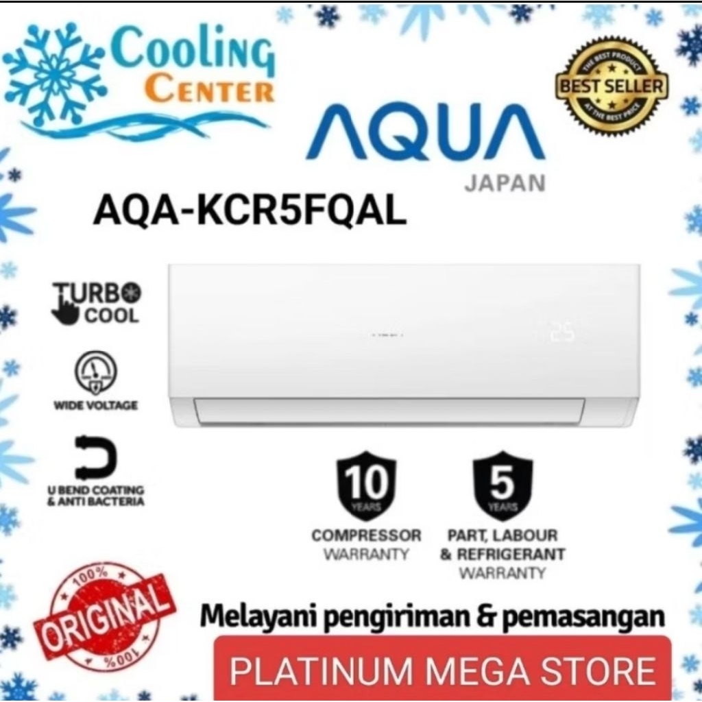 AC AQUA 5 FQAL 1/2 PK + PASANG