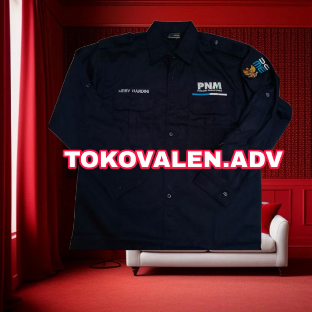 Kemeja BUMN PNM Seragam PNM Baju PNM