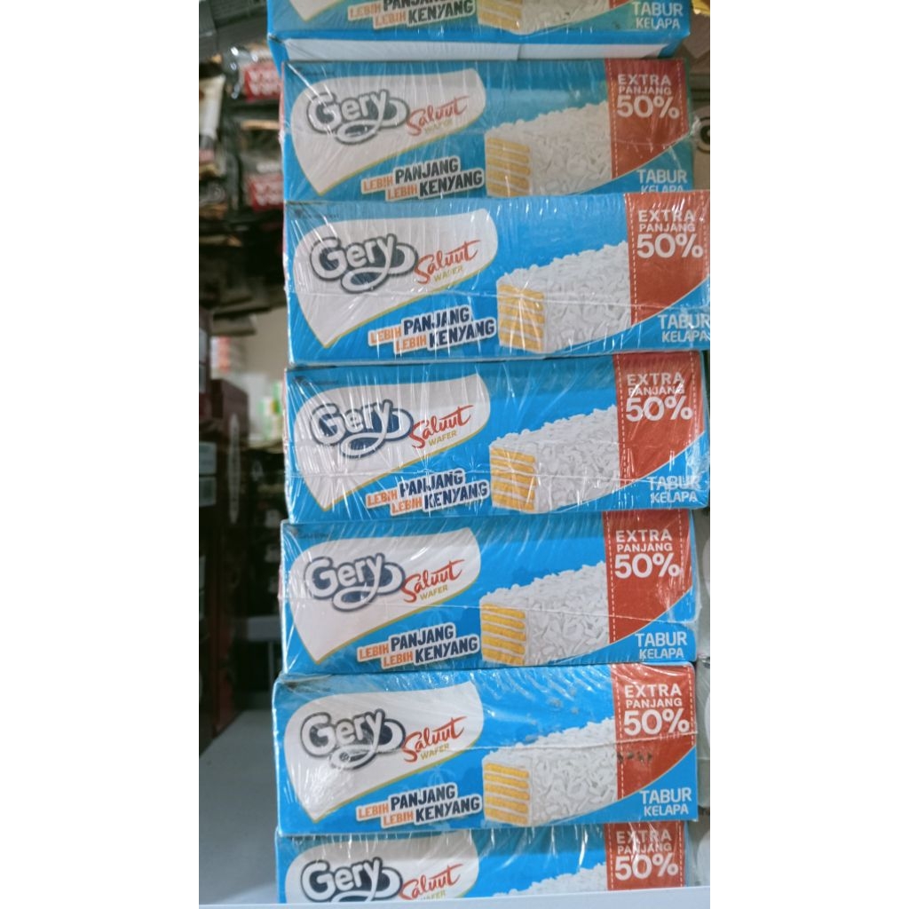 GERY SALUT TABUR KELAPA, GERY SALUT WAFER COKLAT TABUR KELAPA