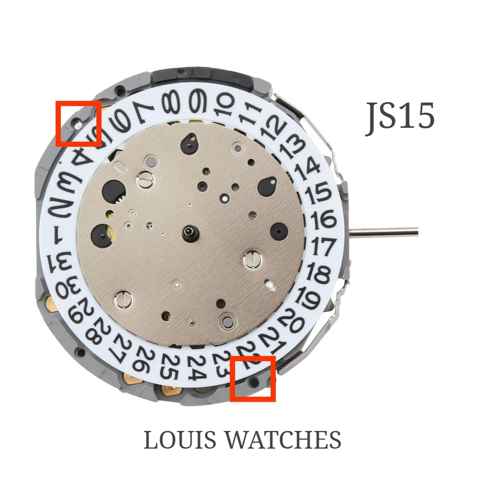 Mesin Jam Tangan Miyota JS15 Chronograph Original 100%