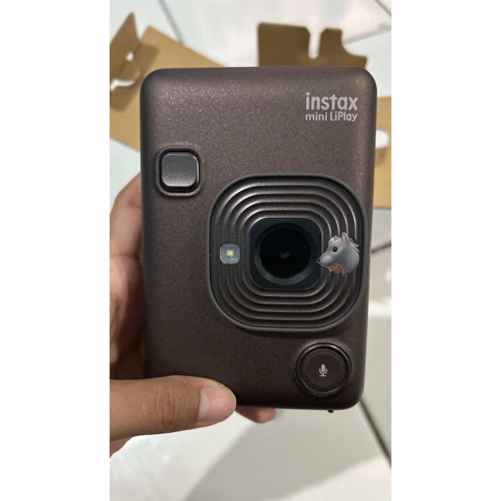 [BACA DESKRIPSI] wts preloved kamera instax mini liplay fujifilm asli ori second murah instan depok 