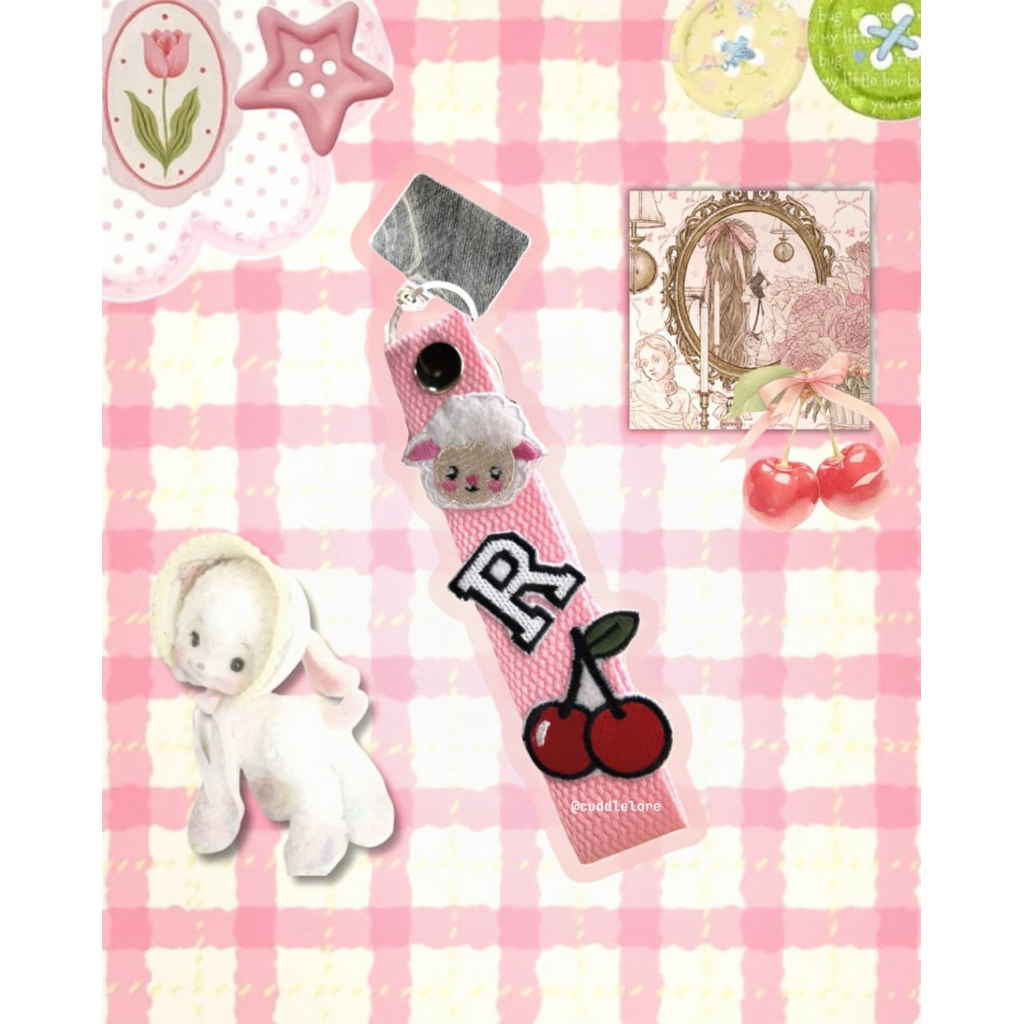 GANTUNGAN KUNCI AESTHETIC  PINKY SHEEP