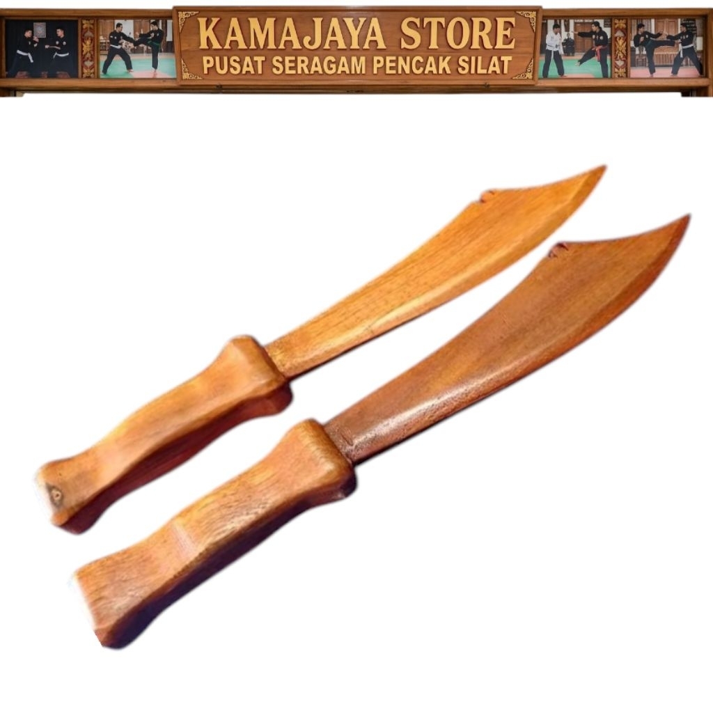 Belati kayu pencak silat