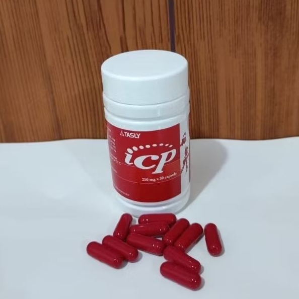 30 Kapsul ICP Plus Asli Original Capsule Herbal - Bahan Alami, Sublingual, Membantu Mencegah Stroke