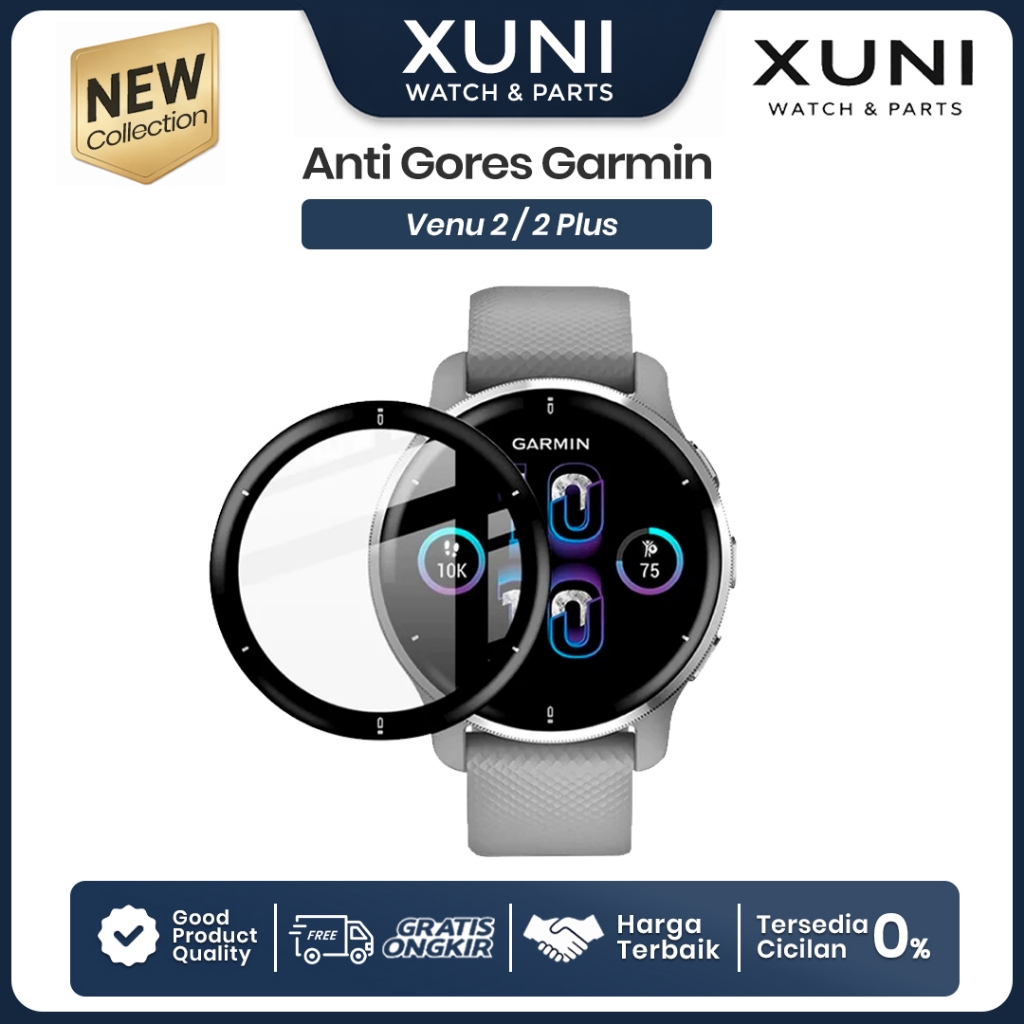 Anti Gores Garmin Venu 2 Plus Venu 2+ Antigores LCD Screen Protector Venu 2 Plus Venu 2+