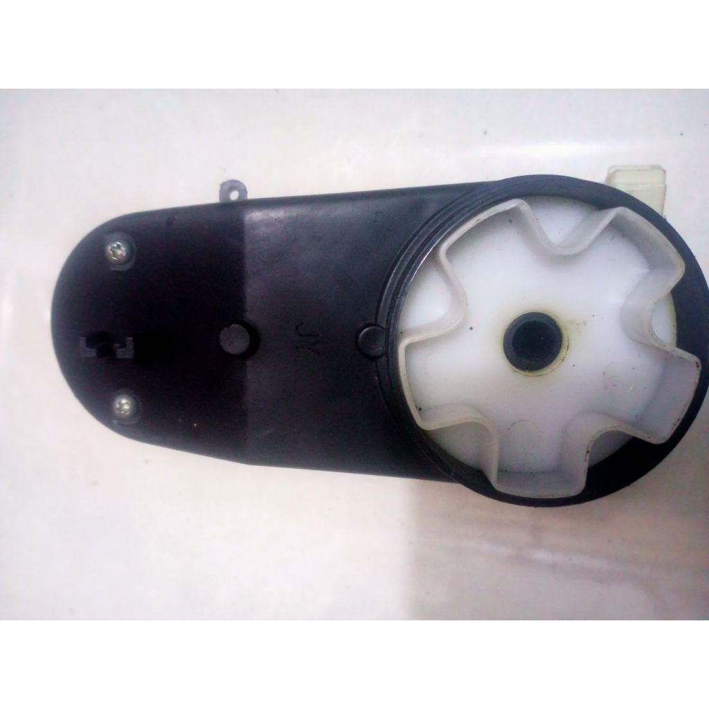 gearbox RS 380 mobil aki 6 volt 5 bintang diameter 6,6mm