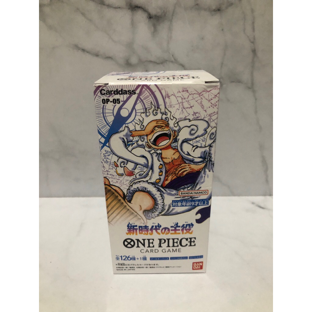 one piece op05 awakening of new era booster box japanese