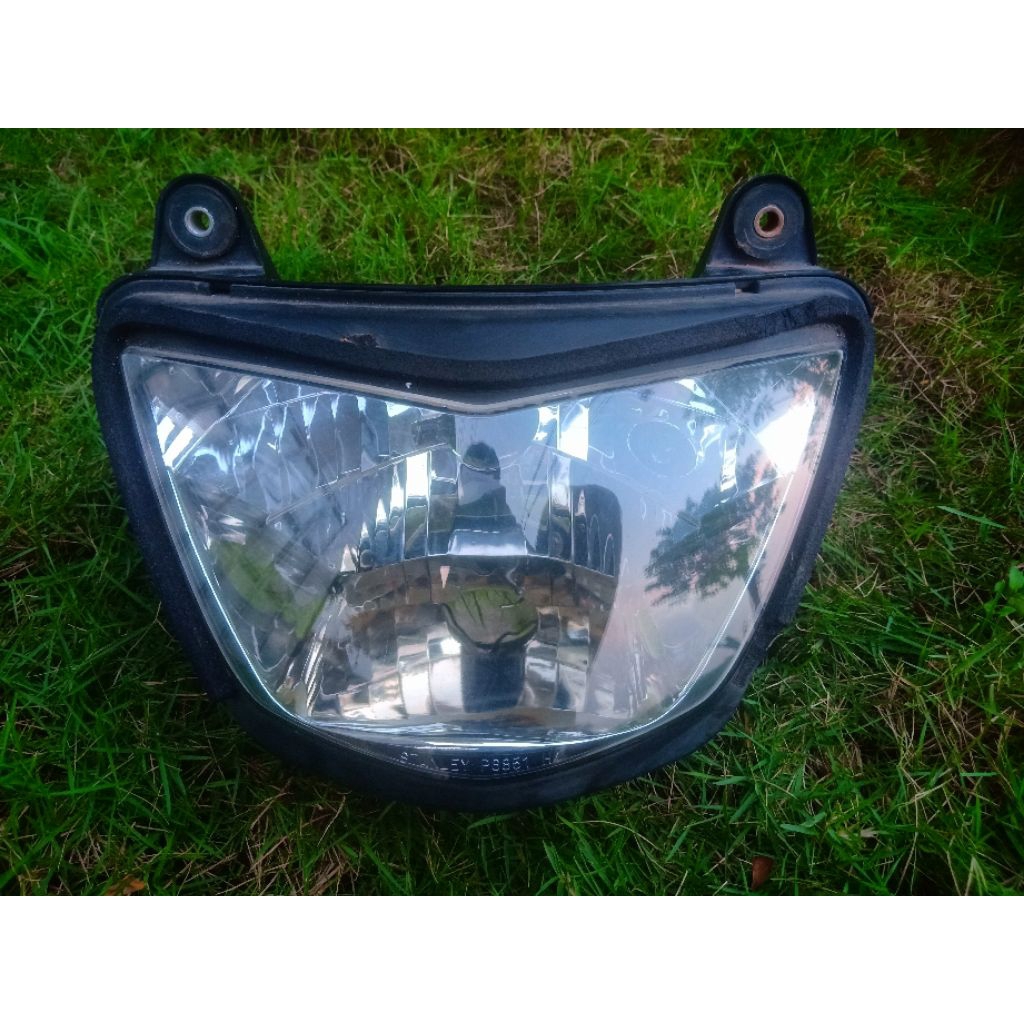 REFLEKTOR HEAD LAMP LAMPU DEPAN KAWASAKI NINJA R 150 NINJA 150 R NEW REOG BARONG ORIGINAL