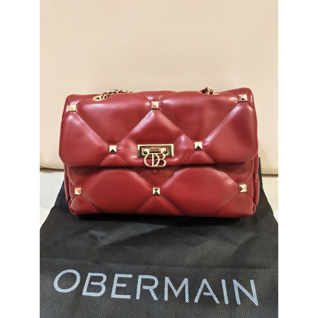 sale new shoulder bag obermain wanita marun