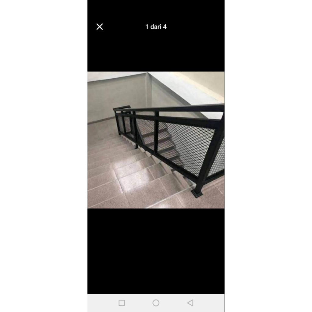 RAILING TANGGA KAWAT EXPANDA