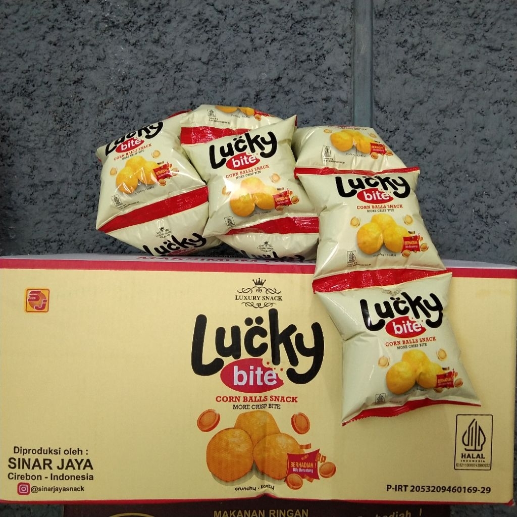 LUCKY BITS SNACK VIRAL BERHADIAH UANG LANGSUNG 1 RENCENG 10 PCS