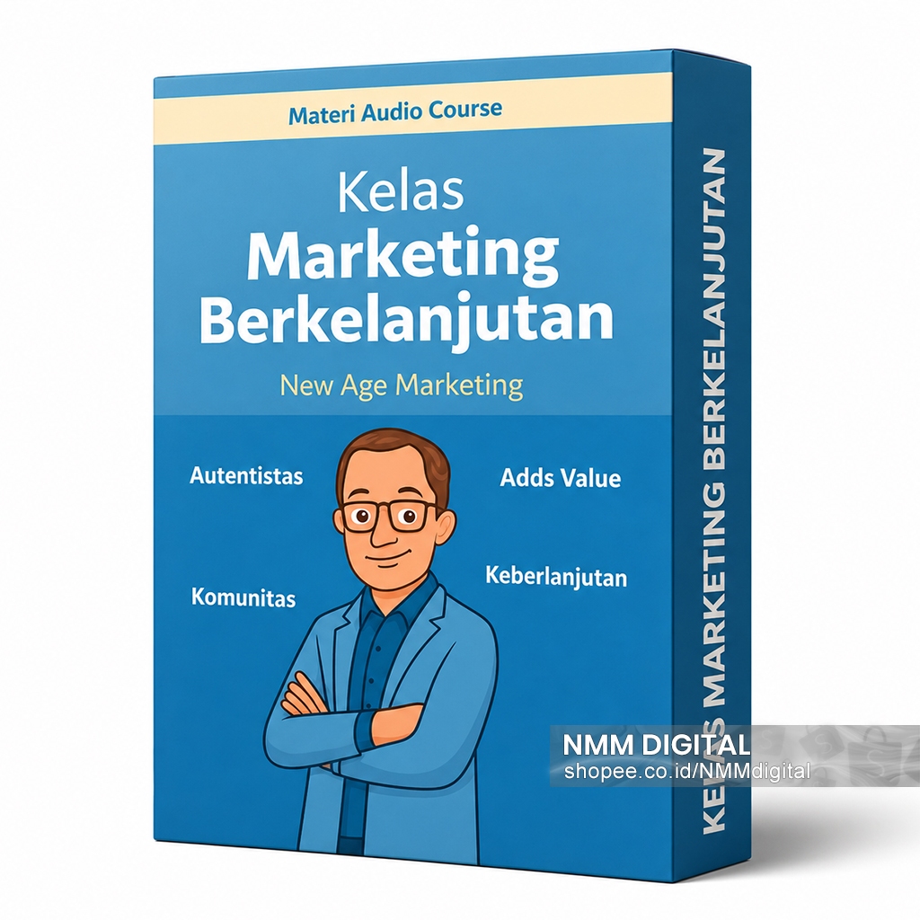 KELAS MARKETING BERKELANJUTAN: Perkaya Teknik Marketing New Age & Hasilkan Lebih - Materi Audio