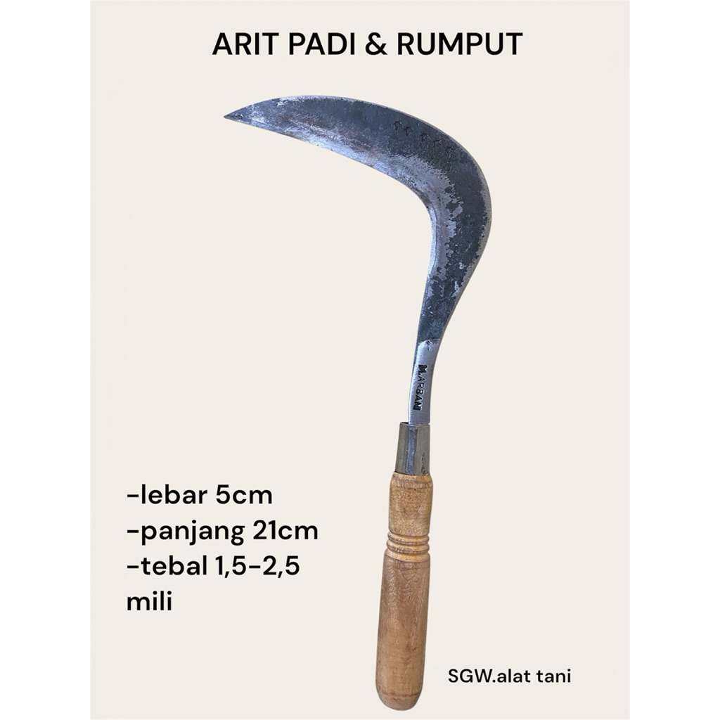 ARIT PANEN PADI & RUMPUT BAJA ISEN  WONOSOBO
