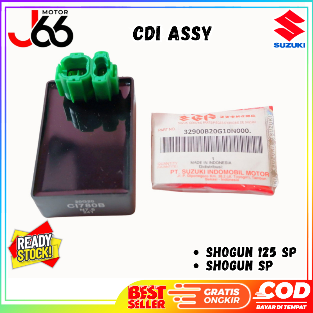 CDI ASSY Suzuki Shogun 125 SP & Shogun SP Ori 32900B20G10N000 ECU CDI Motor Suzuki