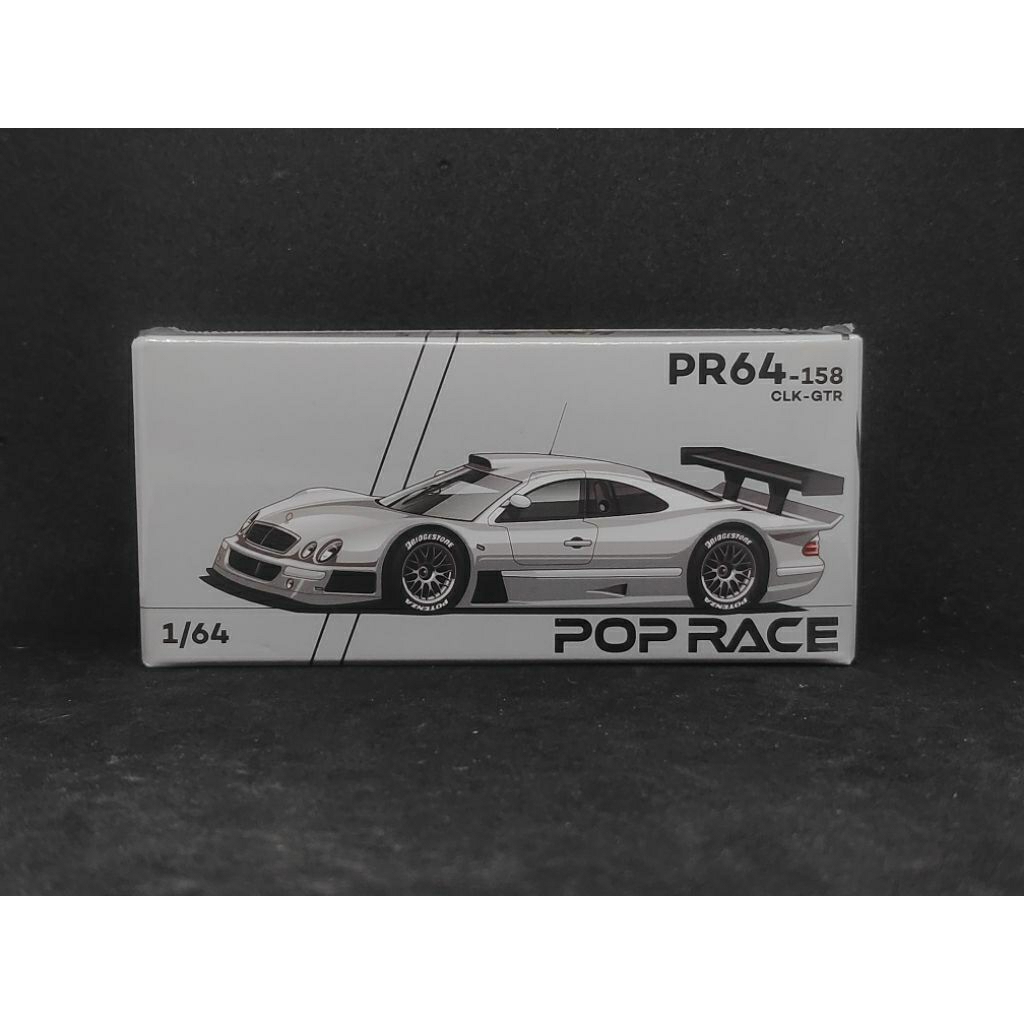 Pop Race CLK GTR Silver Polos