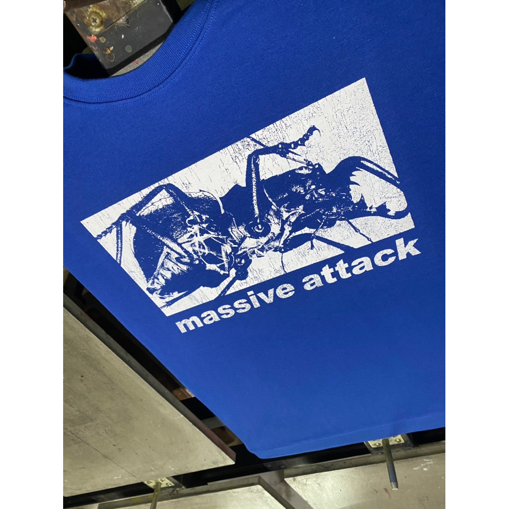 Massive Attack Blue Tshirt