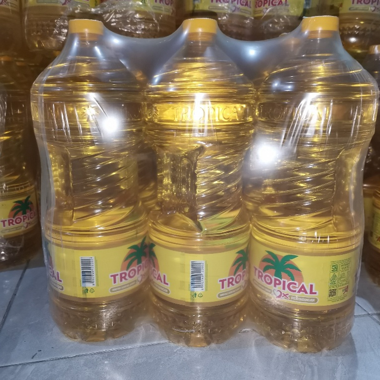 Minyak Goreng Tropical 2 Liter 1 krat Isi 6 Botol Promo