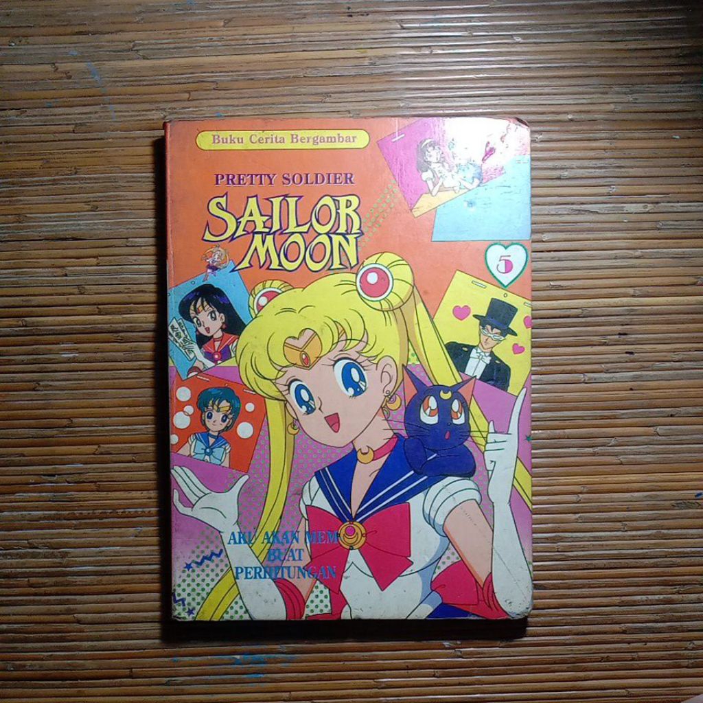 Buku Hardcover Cerita Bergambar Pretty Soldier Sailormoon 5