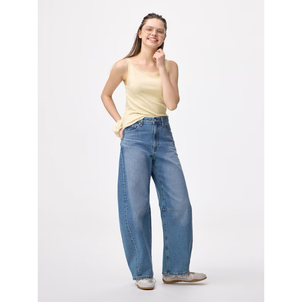 GU Barrel Jeans | GU Leg Barrel Jeans
