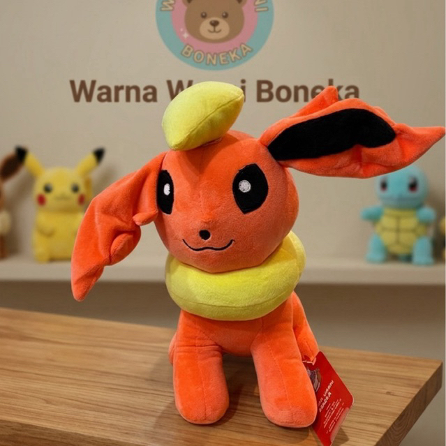 Boneka Flareon Ukuran L Pokemon Warna Warni Boneka