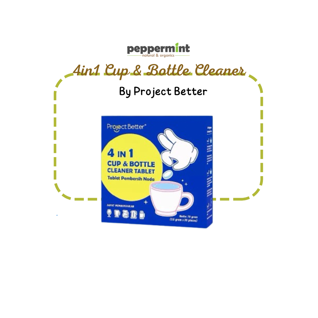 Project Better - 4in1 cup & bottle cleaner