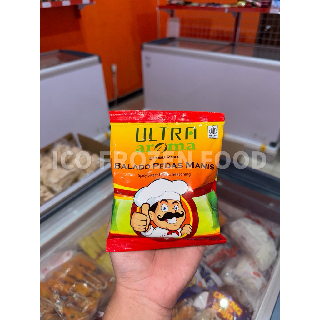 Ultra Aroma Bumbu Tabur Balado Pedas Manis 100 Gram
