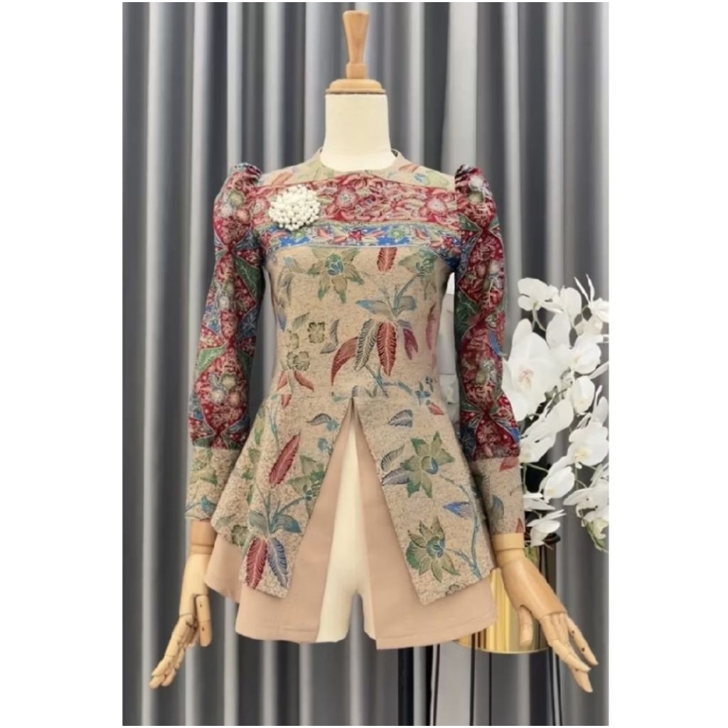 RumahHijab Blus Batik Wanita - Atasan Batik