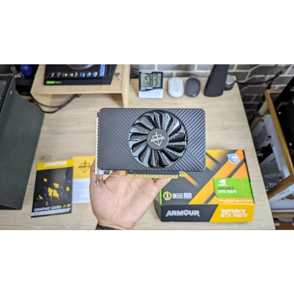 ARMOUR GTX 750TI 4GB DDR5 128Bit Non Pin Expired Desember 2026 Almost Brand New