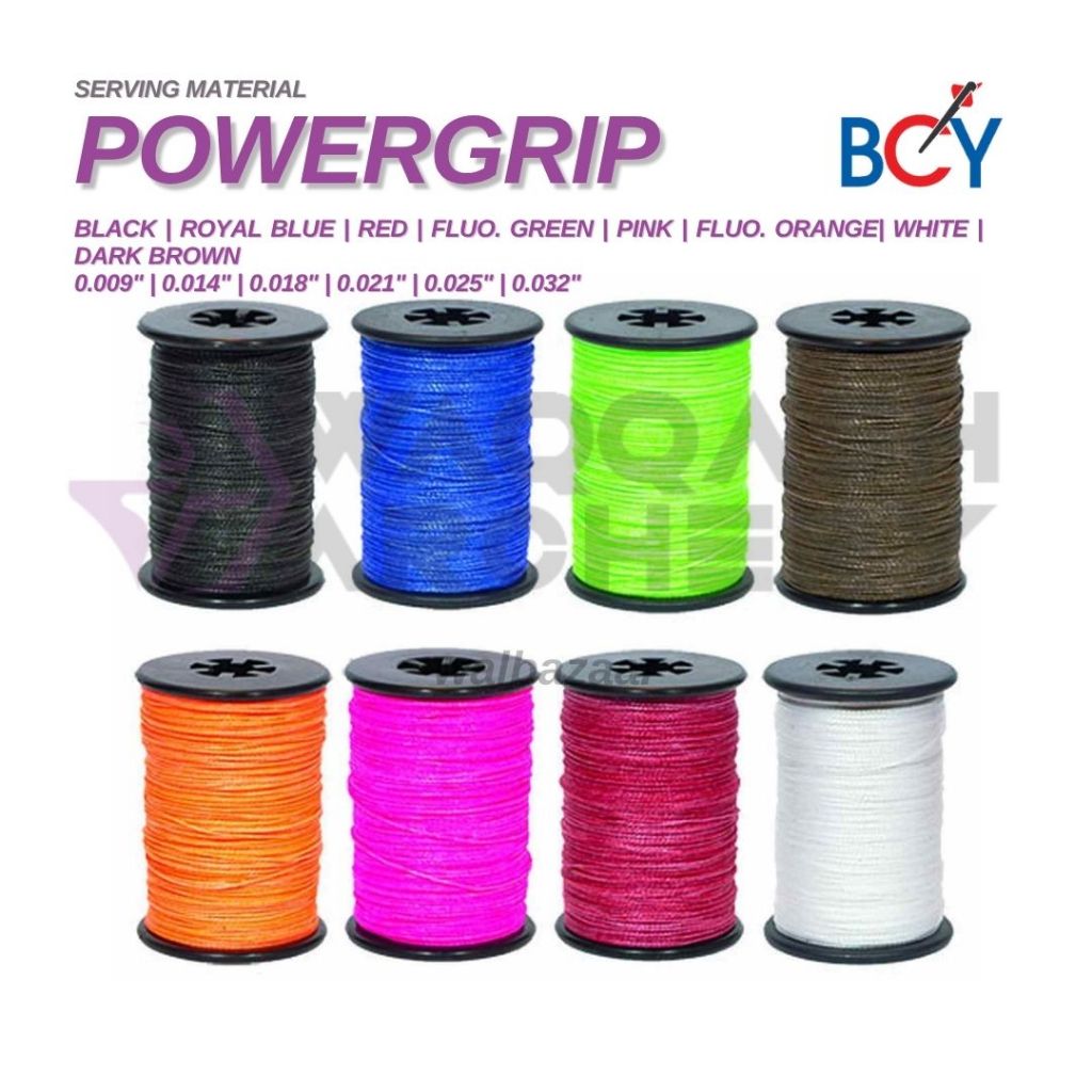 BCY POWERGRIP END SERVING MATERIAL String Benang Bahan Impor