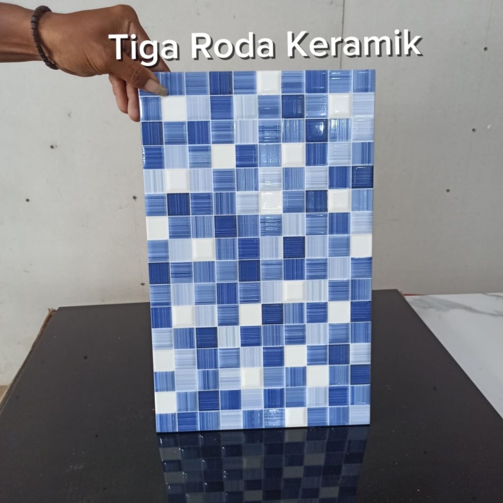 keramik 25x40 dinding asiatile eton blue kw 3/keramik dinding mozaik biru/keramik dapur/keramik kama