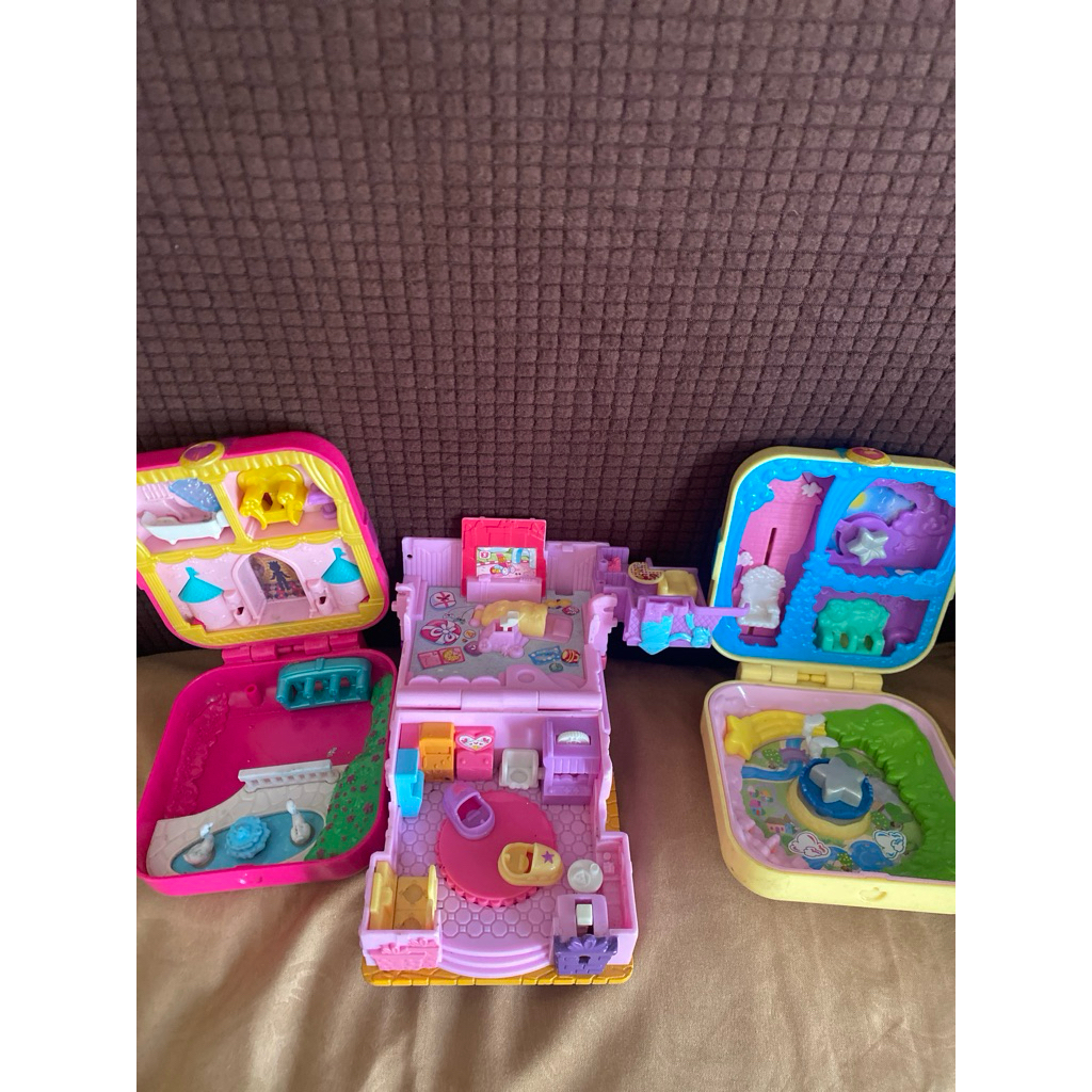 mainan polly pocket rumah moose mainan murah