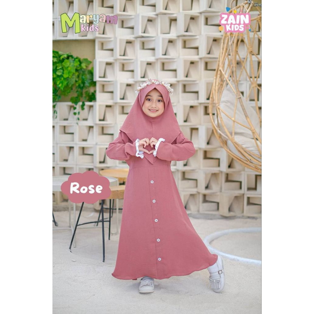 gamis Kids maryam by zainsdaily