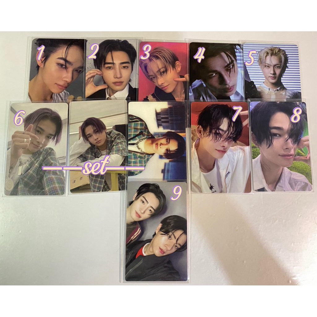 pc enhypen official pob album jungwon ni-ki unit yanmar hoonjake
