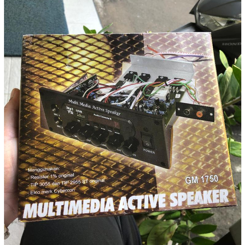 Kit speaker aktive stereo 150W GM 1750 bluetooth