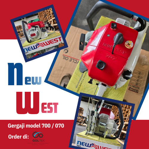 Mesin Gergaji / Chainsaw New west 707 / 070 (Tanpa Bar)
