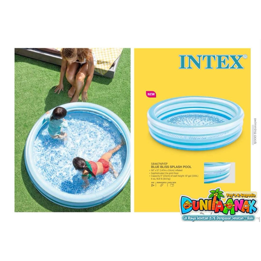 KOLAM RENANG ANAK BULAT INTEX