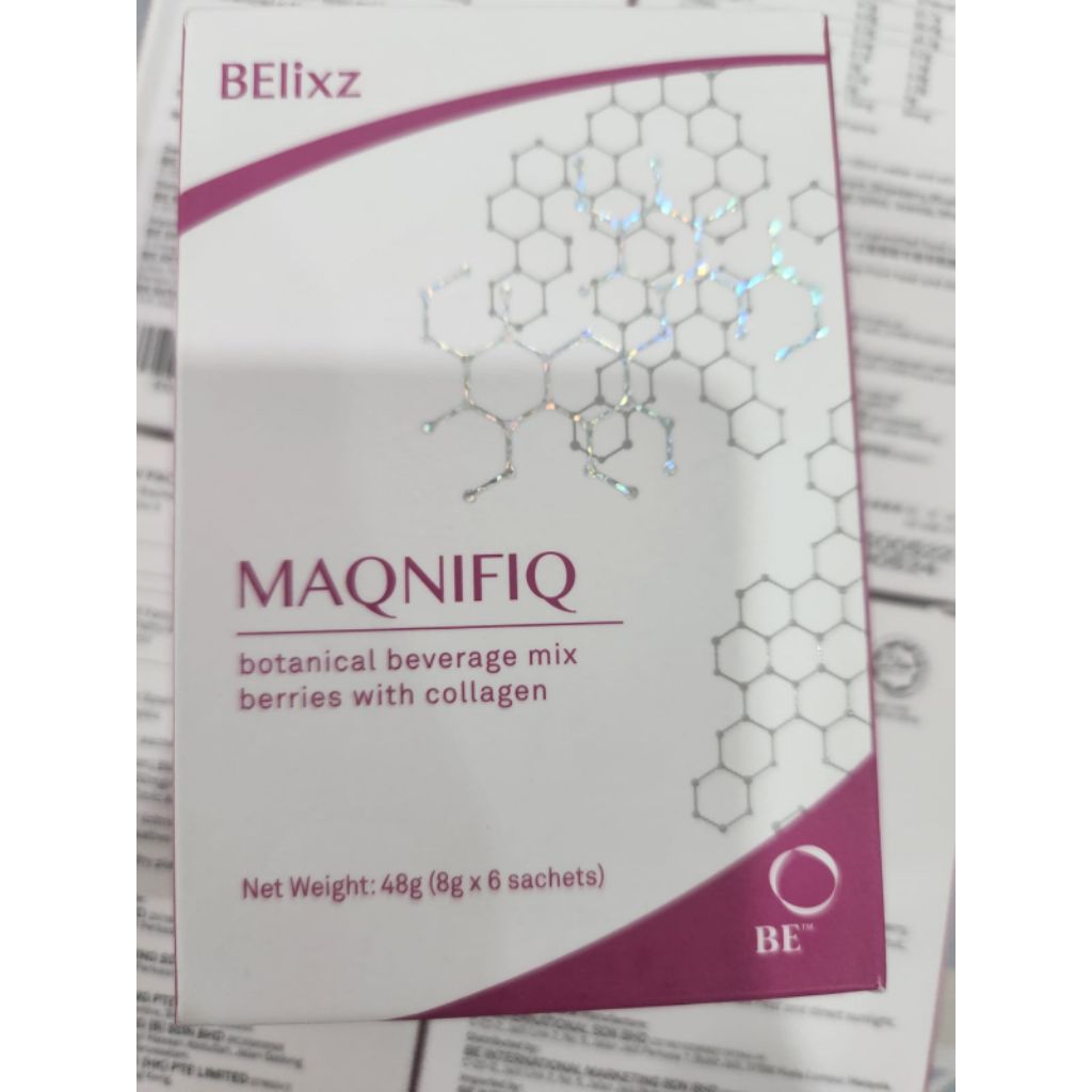 Maqnifiq BElixz Collagen isi 6 sachet Ori 100%