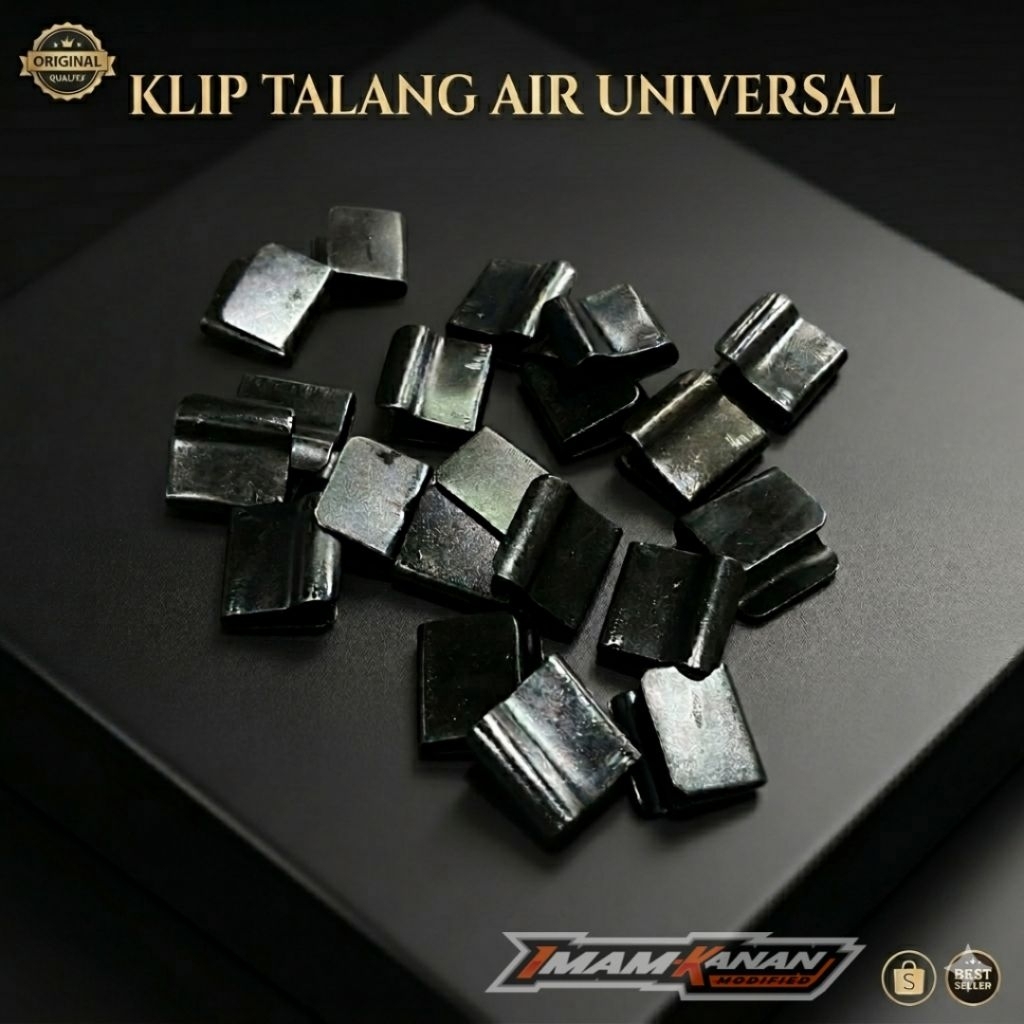 Klip Penjepit Talang Air Mobil Universal Gelombang universal / klip kancing penjepit talang air mobi