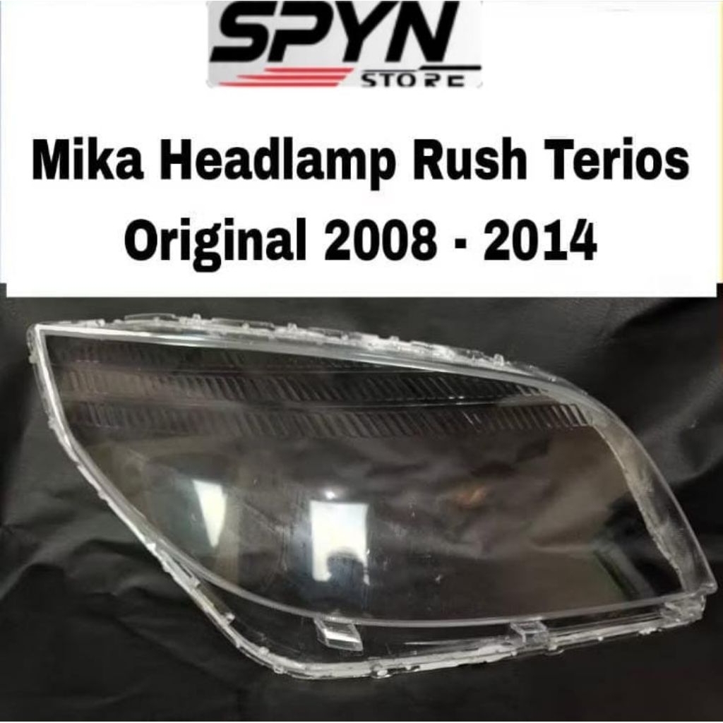 mika headlamp lampu depan rush Terios original tahun 2008-2014  kanan atau kirii
