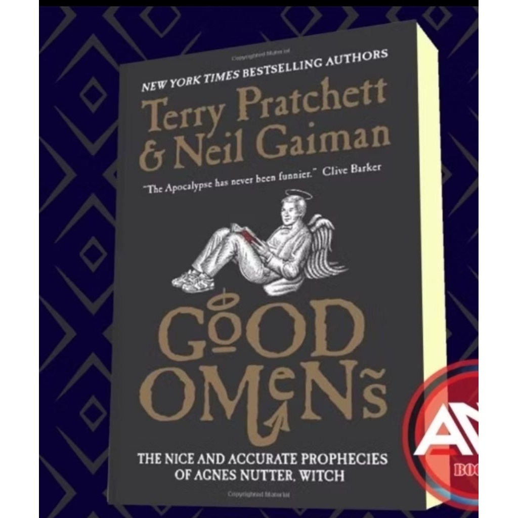 buku Good Omens Neil Gaiman Terry Pratchett