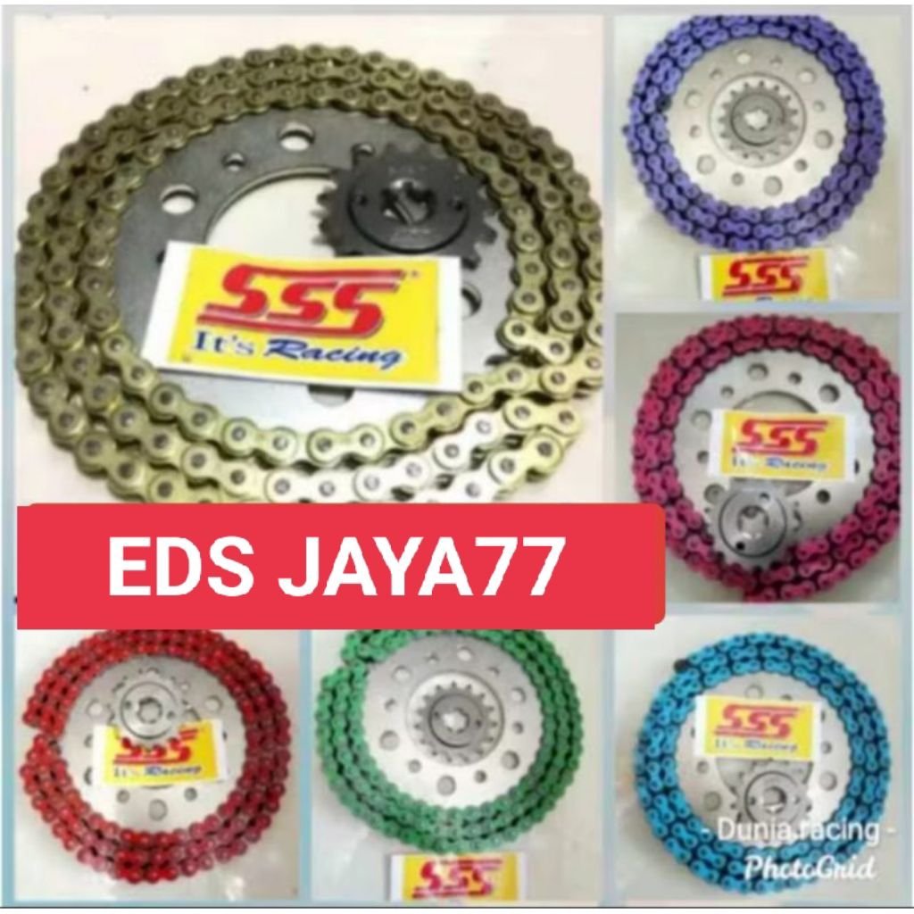 Gear set sss Gir set sss 415 428 MX king Vixion R15 Rx king Ninja R Ninja RR Xabre Mx 135 Jupiter Z1