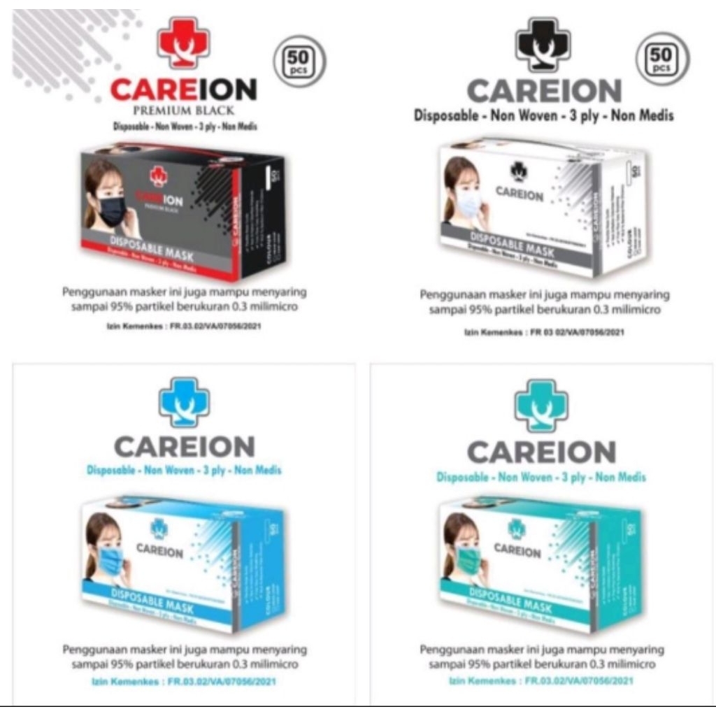 Box Kosong Masker Earloop 3ply Kotak Kosong untuk Masker Earloop