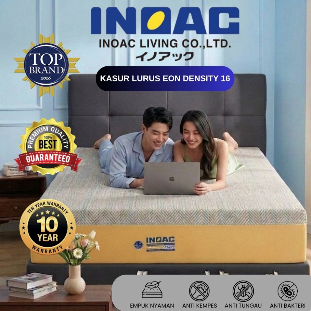 Kasur Busa INOAC ORIGINAL EPV Density 16 Garansi 10 Tahun Dijamin Ori 100% Nomor 1 Kualitas Terjamin