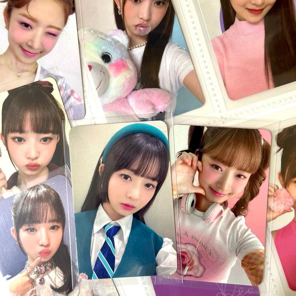 ive rei clearance sale | photocard pob pc peach c